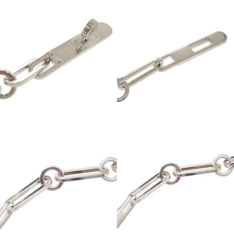 Hermes Alpha Kelly Silver 925 Necklace 1568 — view 9