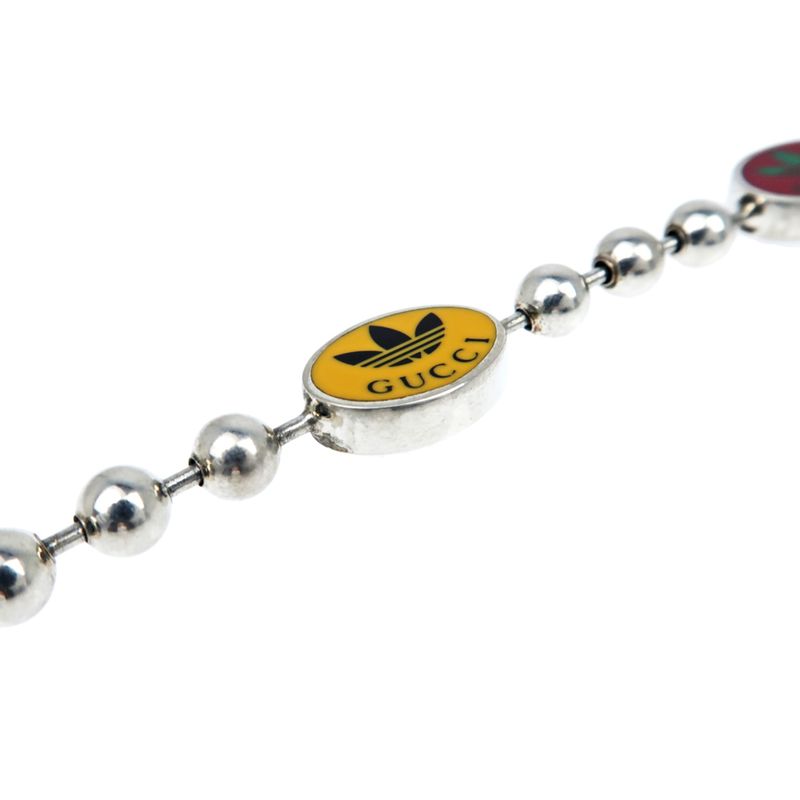 Gucci Adidas Collaboration Bracelet Ball Chain 16 AG 925 Multicolor — view 7
