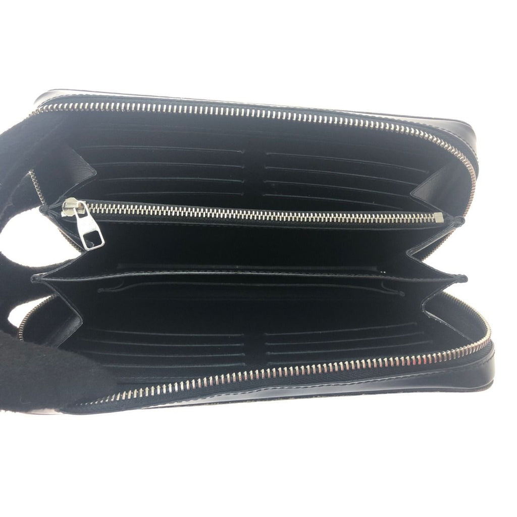 Louis Vuitton Long Wallet Round Zipper Travel Case Damier Graphite League — view 4