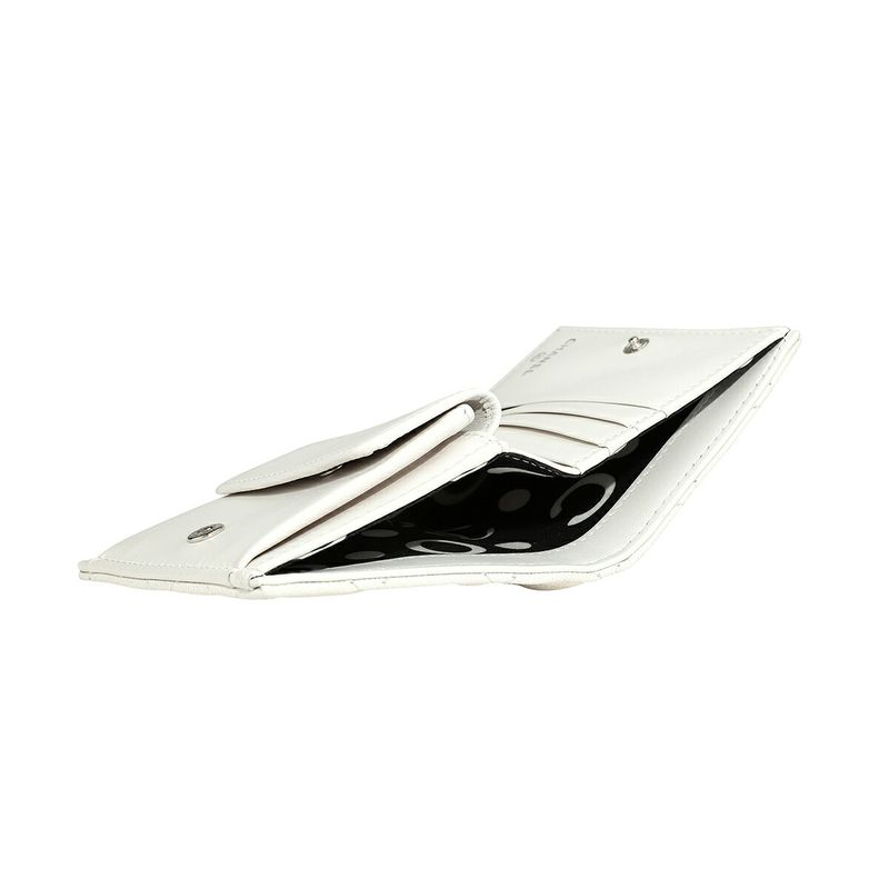 Chanel Bifold Wallet Small Flap White — view 6