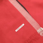 Hermes Cashmere Red Stole 0454 — view 4