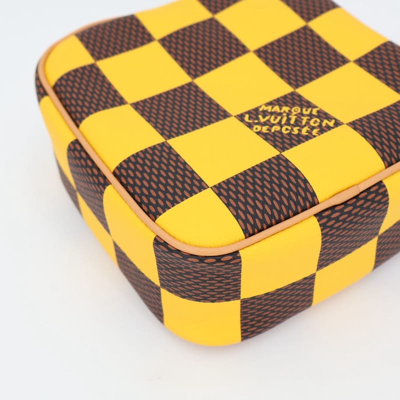Louis Vuitton Shoulder Bag Damier Pop Canvas Chess Messenger — view 8