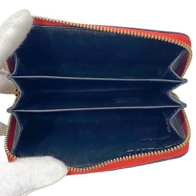 Loewe Coin Case Red Repeat Anagram Purse Leather — view 5