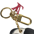 Louis Vuitton Key Holder Animogram Dog Leather White — view 4