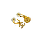 Chanel Coco Mark Shell Motif Earrings Accessories Small 23AC — view 5