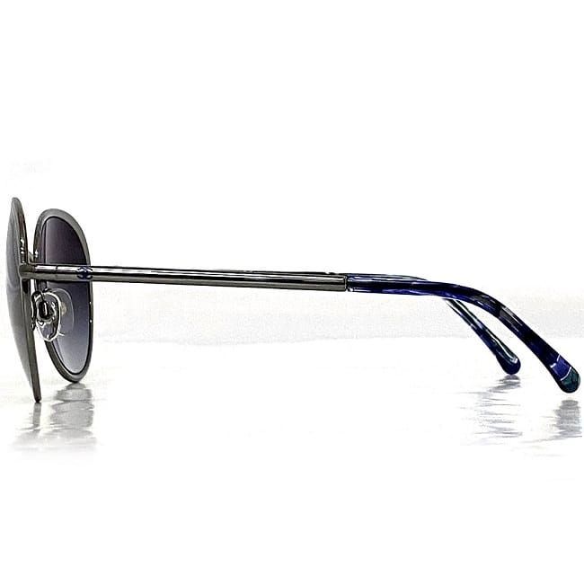 Chanel Sunglasses Silver Gradient with Coco Mark — view 5