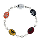Gucci Adidas Collaboration Bracelet Ball Chain 16 AG 925 Multicolor — view 3