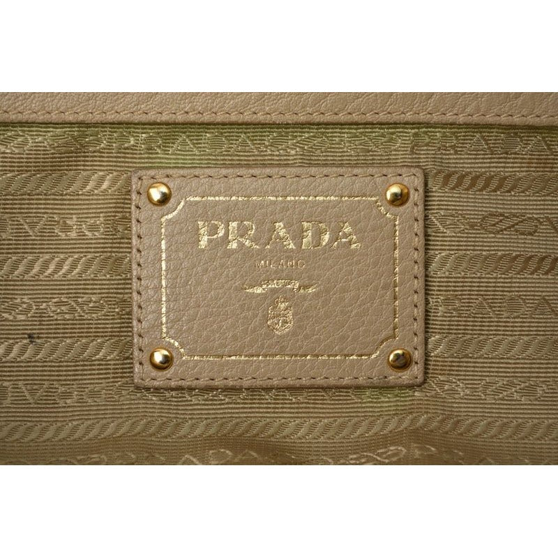 Prada Tote Bag 2-Way Vitello Daino Deerskin A4 Compatible — view 4