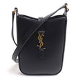 Saint Laurent Mini Vertical Shoulder Bag Black