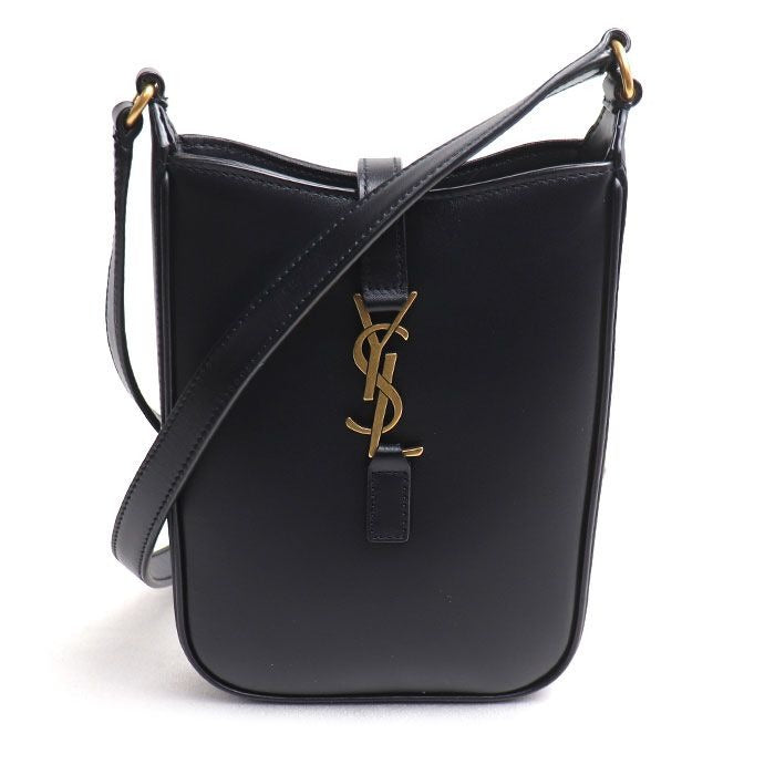 Saint Laurent Mini Vertical Shoulder Bag Black