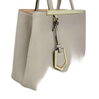 Fendi Handbag Leather Beige Gold — view 2