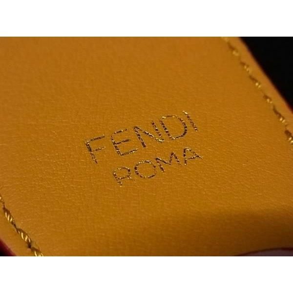 Fendi Strap Leather Shoulder Tote Pink — view 4