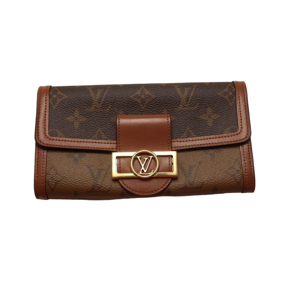 Louis Vuitton Monogram Reverse Portefeuille Dauphine Wallet