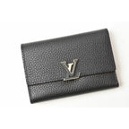 Louis Vuitton Wallet Portefeuille Capucines Compact Taurillon — view 2
