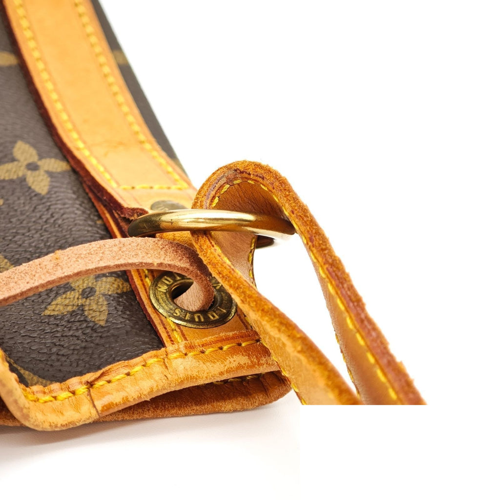 Louis Vuitton Noe Monogram Bucket Bag Brown