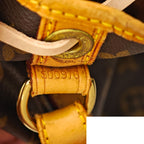 Louis Vuitton Noe Monogram Bucket Bag Brown