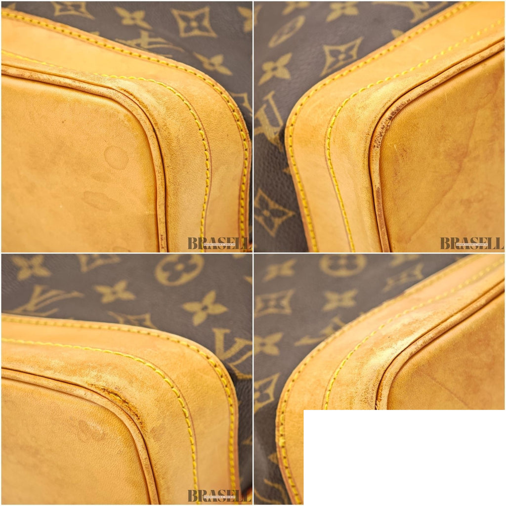 Louis Vuitton Noe Monogram Bucket Bag Brown