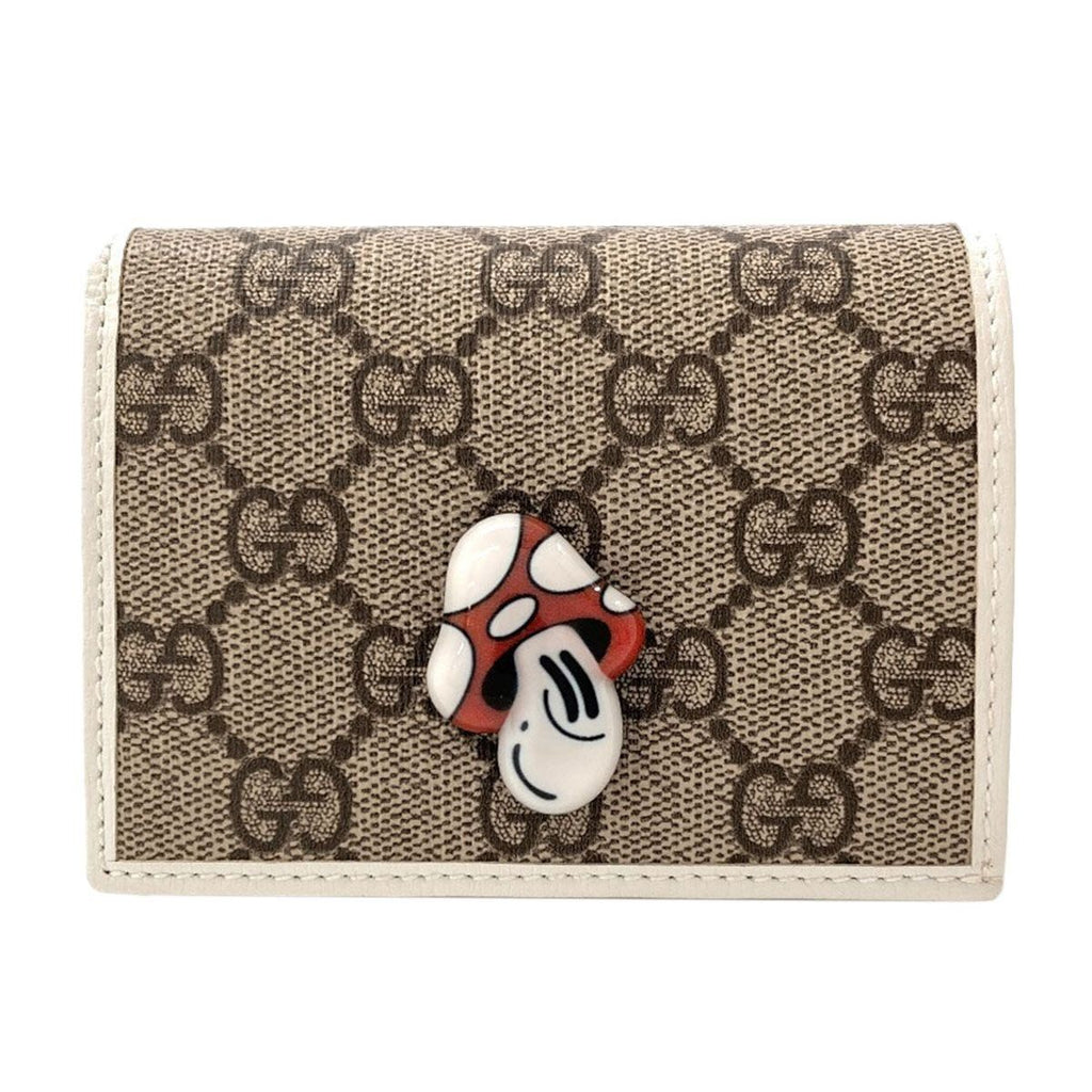 Gucci Hattie Stewart Collaboration Mushroom Bifold Wallet
