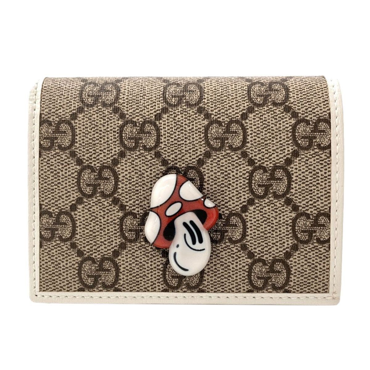 Gucci Hattie Stewart Collaboration Mushroom Bifold Wallet