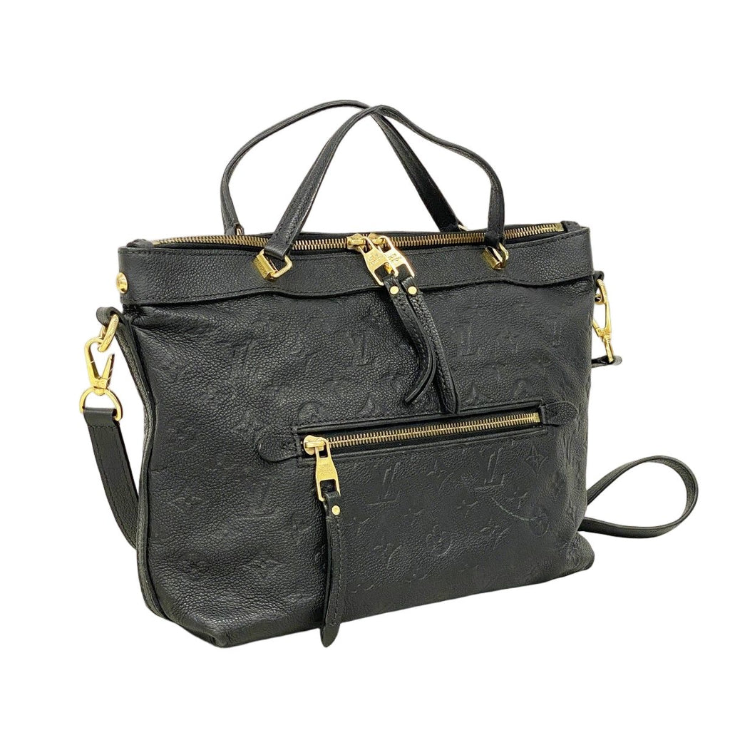 Louis Vuitton Handbag Monogram Empreinte Bastille PM Noir 2-Way — view 2