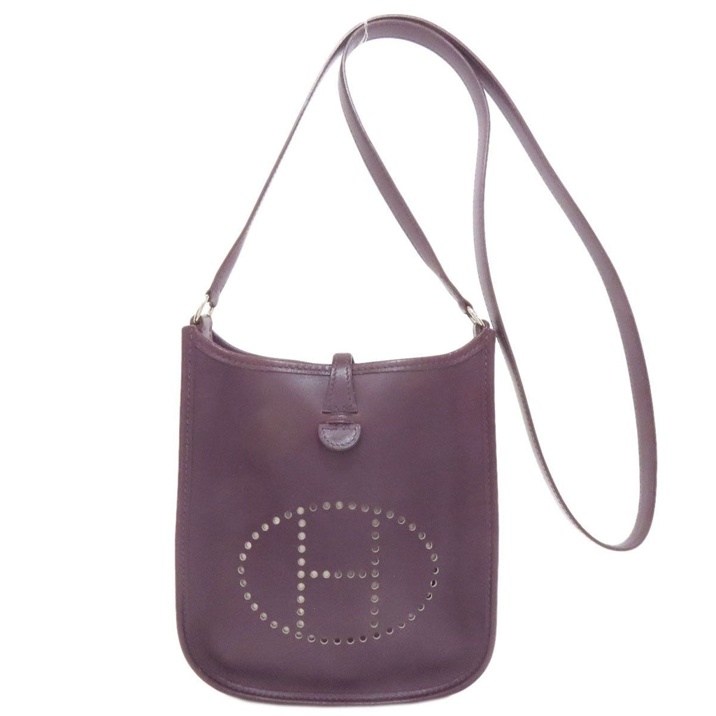 Hermes Evelyne TPM Silver Shoulder Bag
