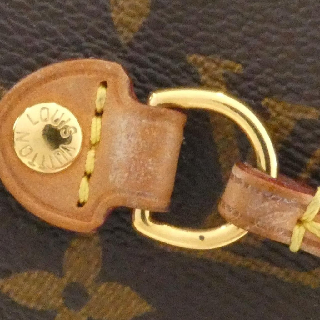 Louis Vuitton Monogram Neverfull PM Bag Brown Marron — view 6