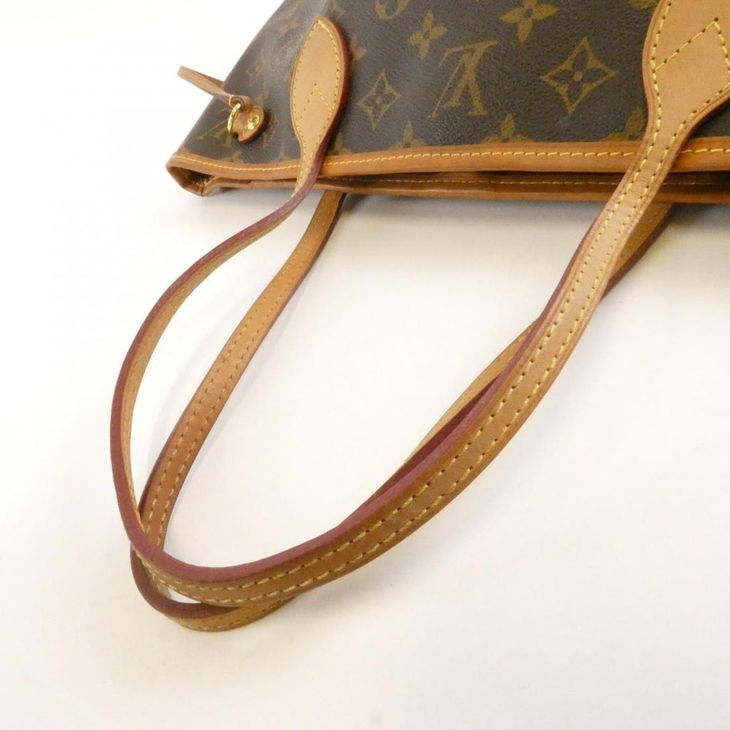 Louis Vuitton Monogram Neverfull PM Bag Brown Marron — view 7