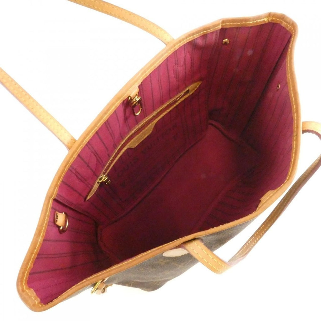Louis Vuitton Monogram Neverfull PM Bag Brown Marron — view 8