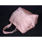 Fendi Bucket Shopping Bag Nylon Tote Pink Beige — view 5