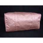 Fendi Bucket Shopping Bag Nylon Tote Pink Beige — view 6