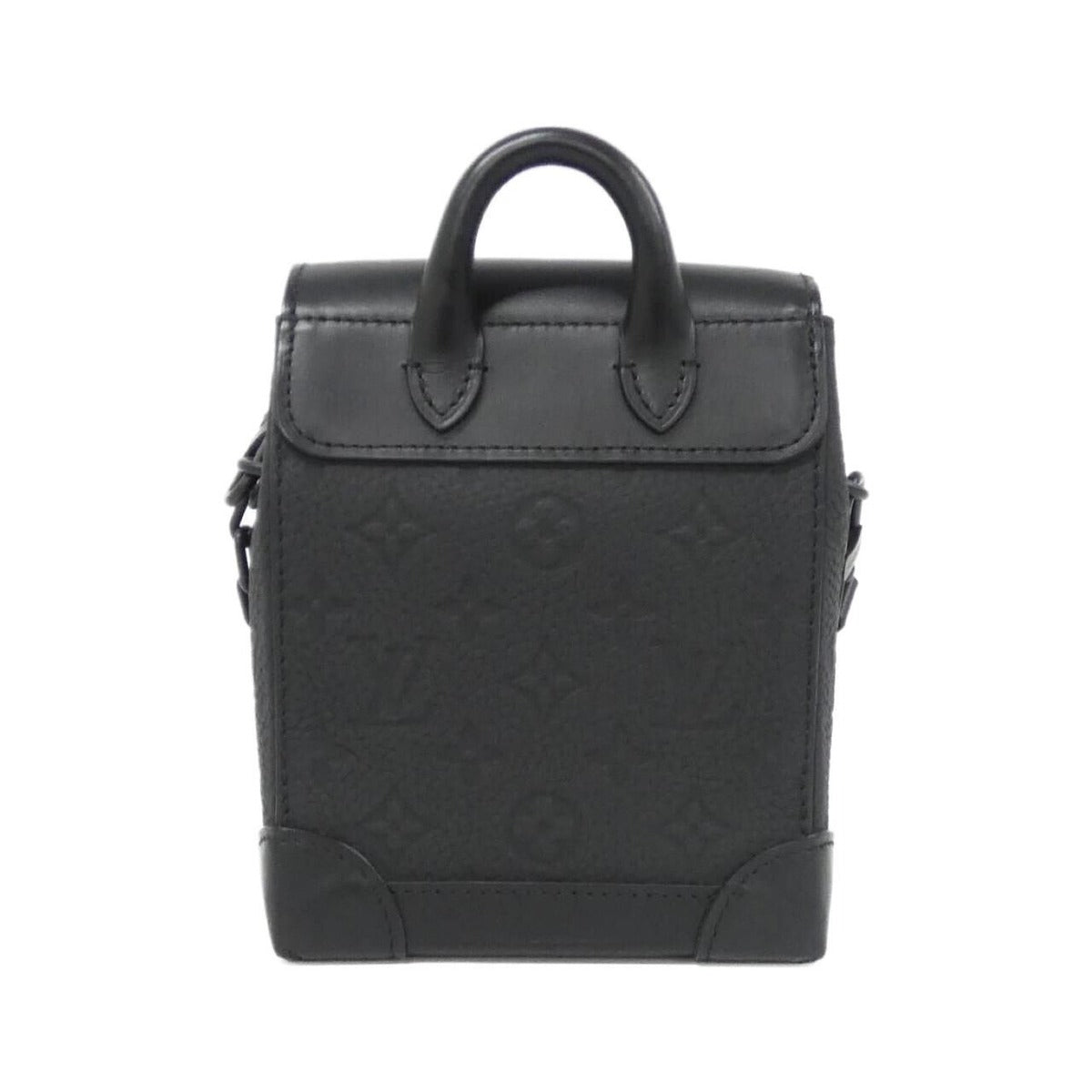 Louis Vuitton Taurillon Monogram Nano Steamer Shoulder Bag — view 2