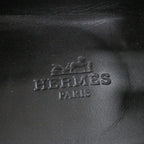Hermes Leather Constance Logo Loafers Moccasins Black 41 — view 8