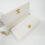Chanel Chain Clutch Gold — view 7