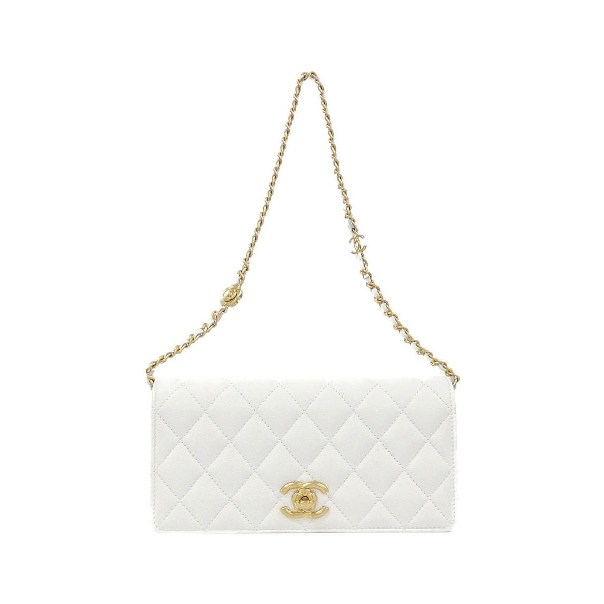 Chanel Chain Clutch Gold
