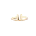 Tiffany & Co Ring T Wire 18k Yellow Gold — view 2