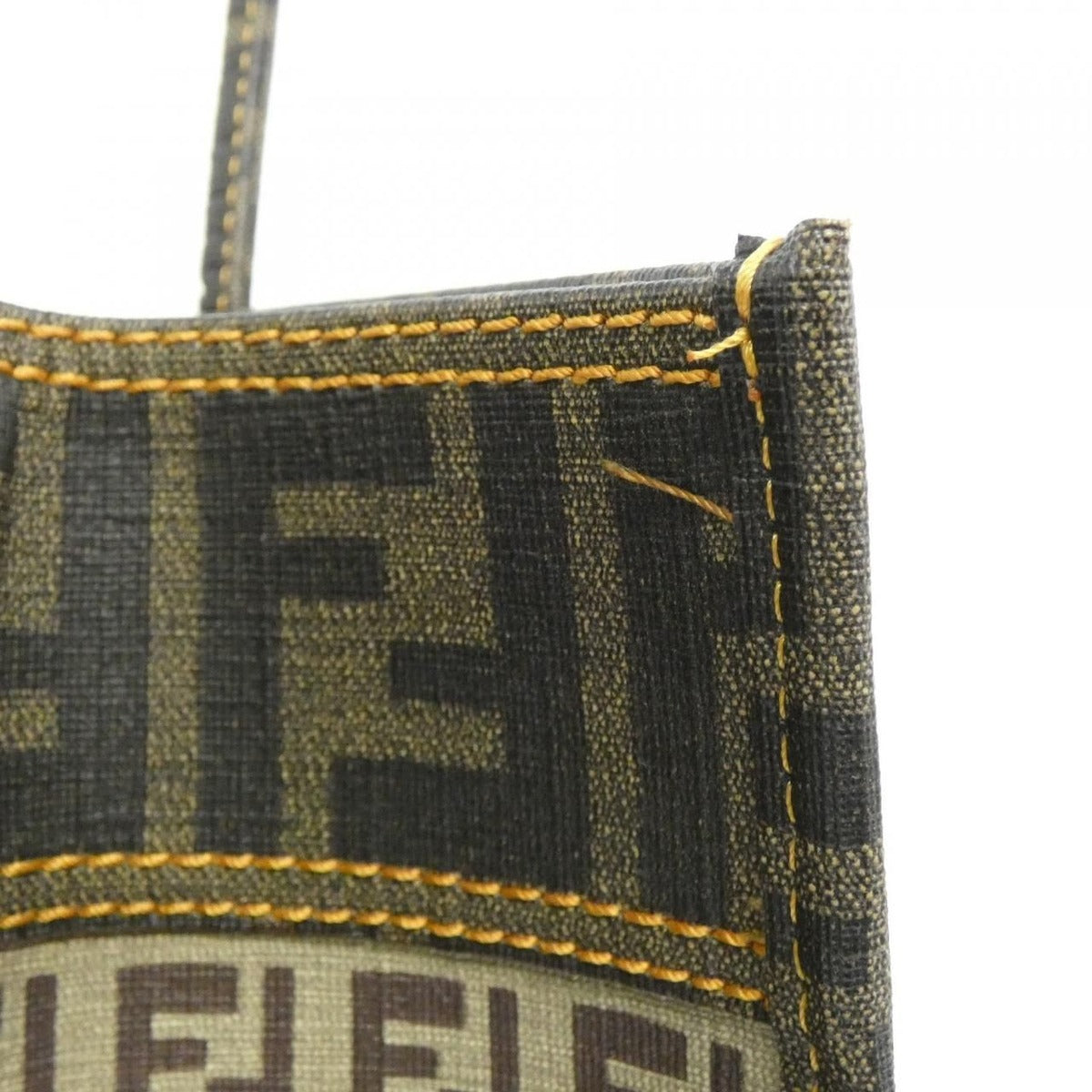 Fendi Zk9 Bag Leather Canvas — view 4