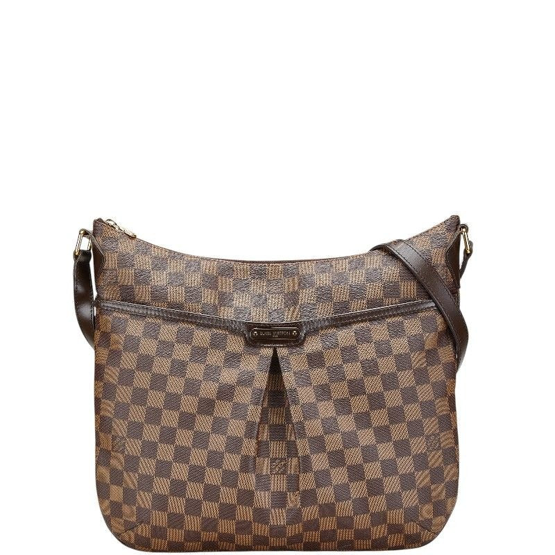 Louis Vuitton Damier Bloomsbury GM Crossbody Shoulder Bag Brown