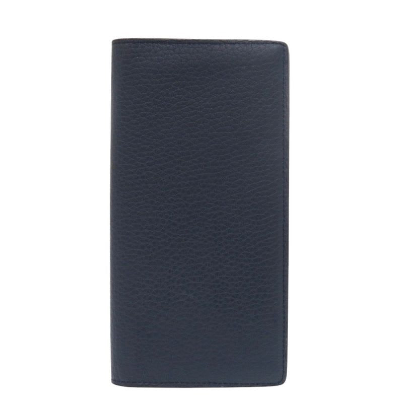 Louis Vuitton Portefeuille Plaza Taurillon Leather Ocean Navy Long