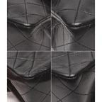 Chanel Chain Shoulder Bag Gold Single Flap Quilted Lambskin Number 2 — view 5