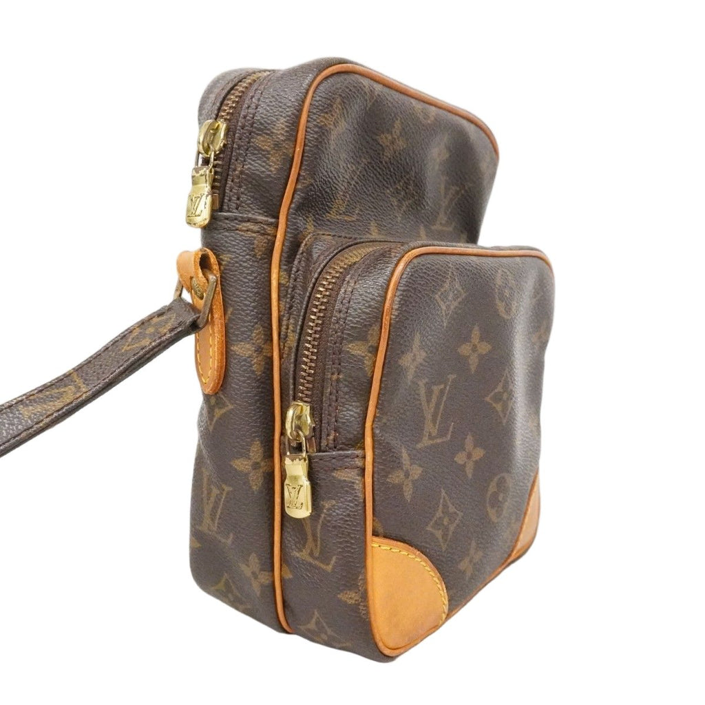 Louis Vuitton Shoulder Bag Monogram Amazon Brown — view 2