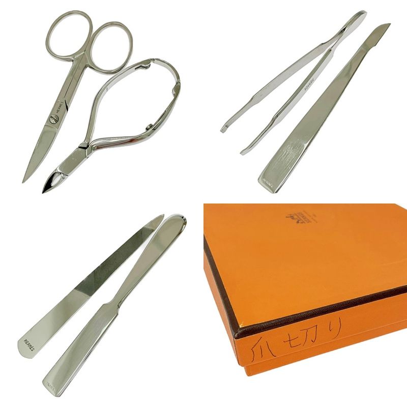 Hermes Cotton Pouch Grooming Set — view 9