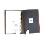Hermes Agenda GM Courchevel Silver Hardware Notebook Schedule Book — view 5