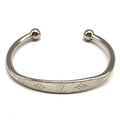 Louis Vuitton Jonk Monogram Bangle Bracelet Accessory Silver