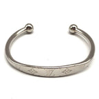 Louis Vuitton Jonk Monogram Bangle Bracelet Accessory Silver — view 2