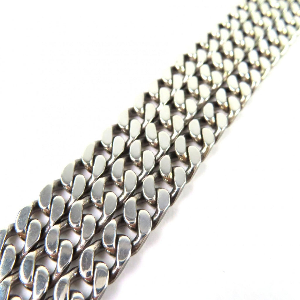 Gucci Ghost Skull GG Pattern Triple Chain Bracelet Silver — view 4