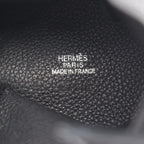Hermes Pouch Vespa Black Leather — view 4