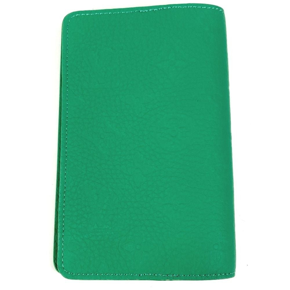 Louis Vuitton Notebook Cover PM Emily Taurillon Leather Green Agenda