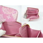Louis Vuitton Zippy Coin Purse Vernis Leather Case Pink — view 8