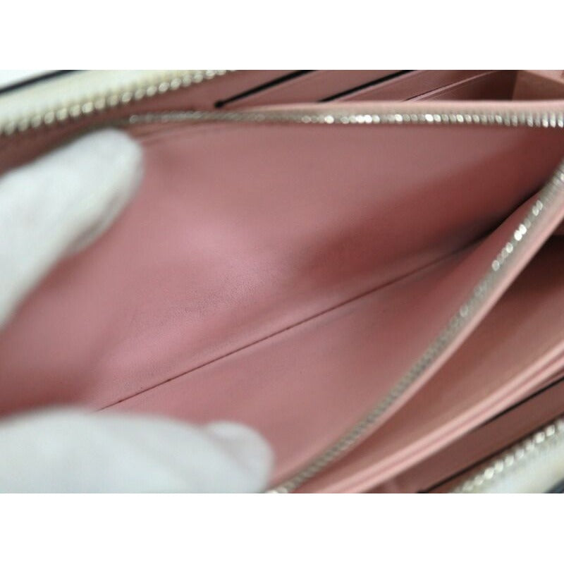 Louis Vuitton Wallet Mahina White Pink Gradient X — view 5