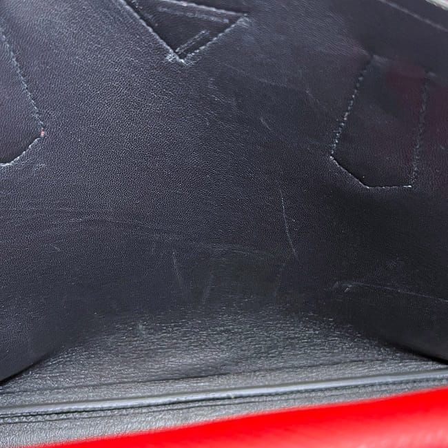 Prada 2 way Bag Red Fuoco Cuir Bn2775 — view 6